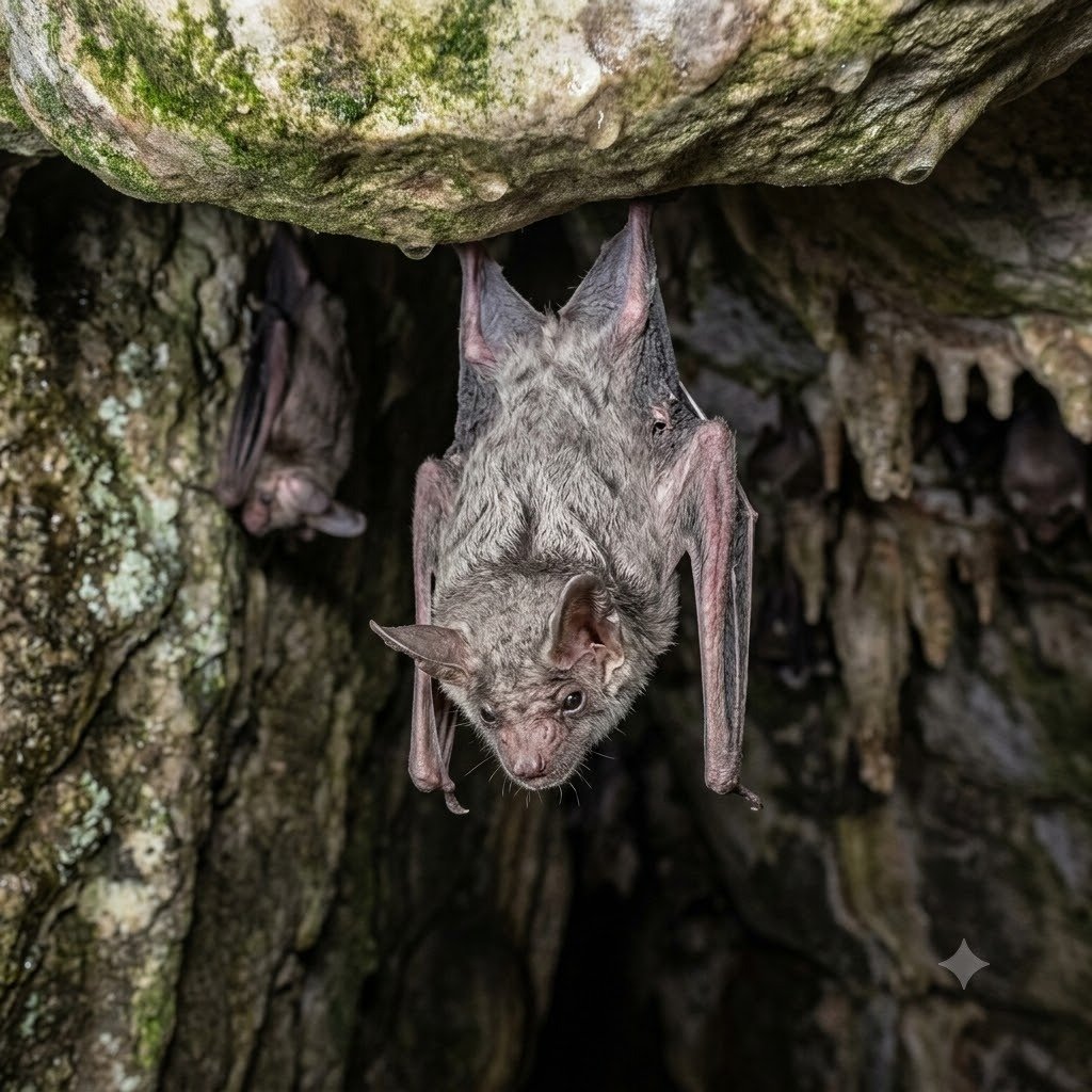 Quanto tempo um morcego vive em Bauru - Morcego em seu habitat natural