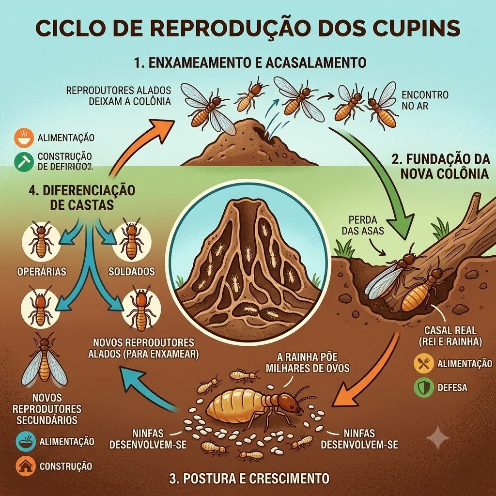 Como os Cupins se Reproduzem em Bauru